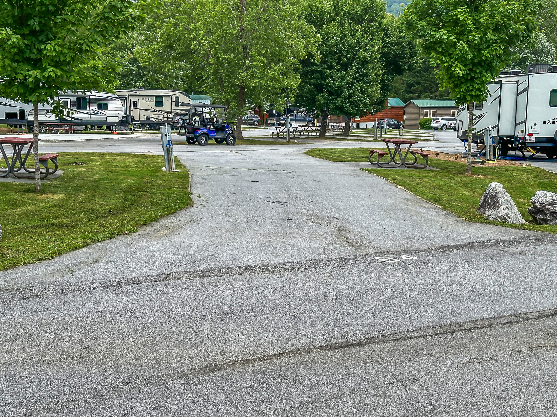 Lot 84 River Vista RV Resort in Dillard Ga