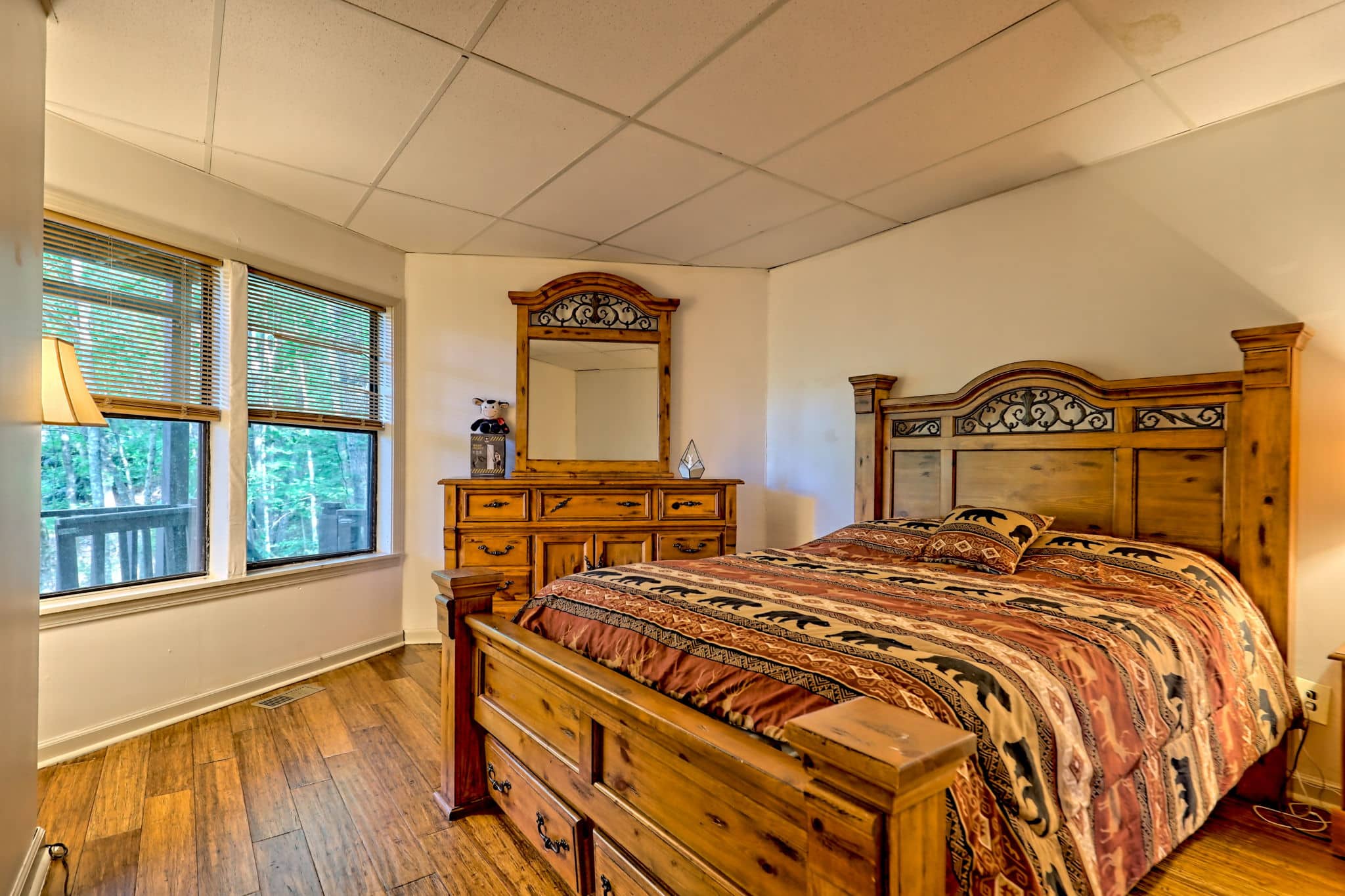 Sky Valley GA homes for sale: 4-bedroom mountain view deck at 480 Sky High Dr."